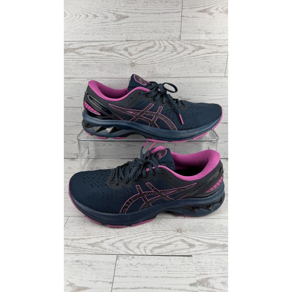 Asics Gel-Kayano 27 1012B003 Blue 9.5B Womens Sneaker Low Top Running Shoes #137